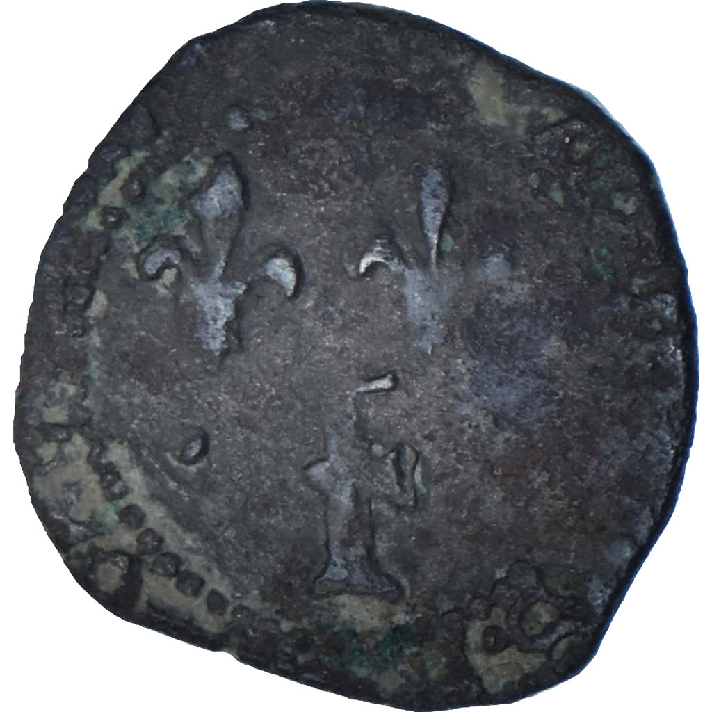 Moeda, França, François Ier, patac de Provence, 1525-1530, Aix-en-Provence