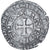 Moneda, Francia, Charles IV, Maille Blanche, 1322-1328, MBC+, Plata