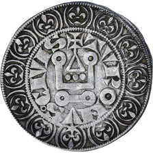 Moneta, Francja, Louis IX, Gros Tournois à l'étoile, 1226-1270, EF(40-45)