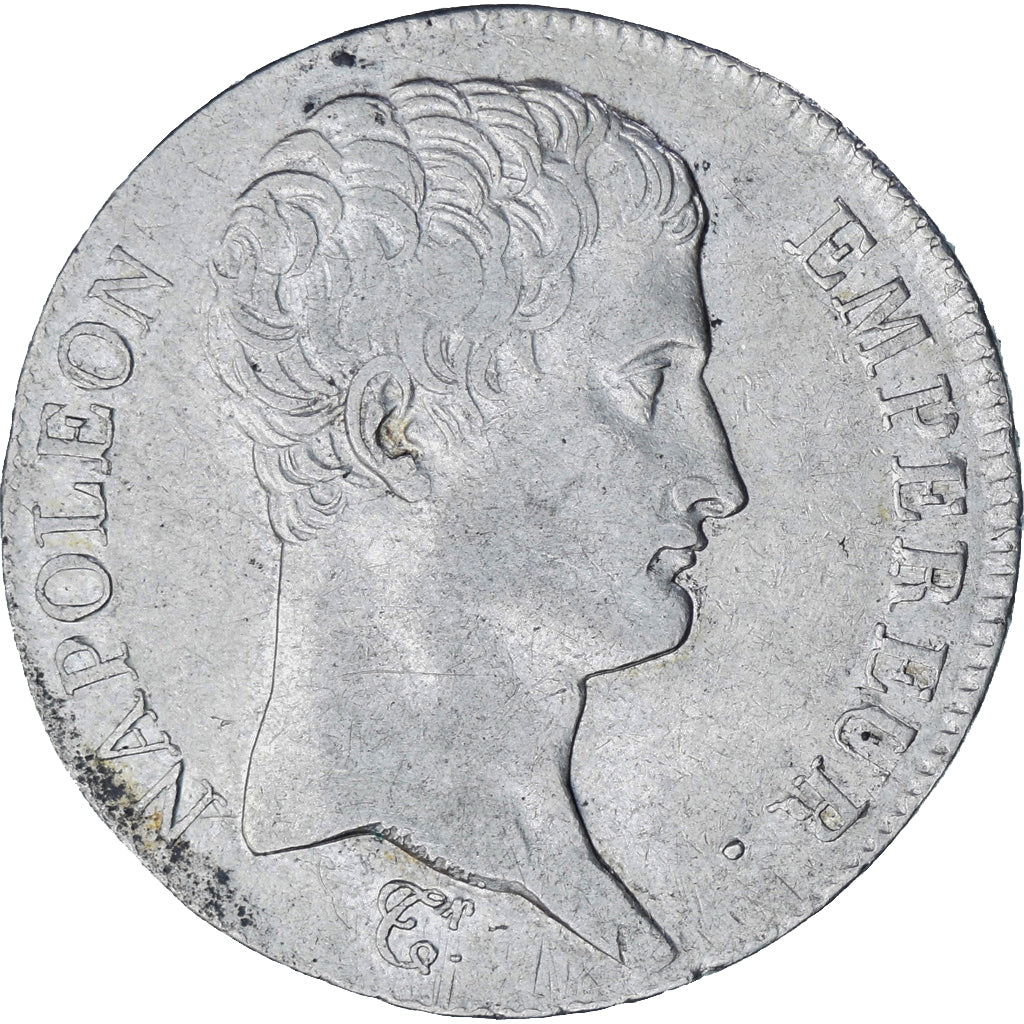 Coin, France, Napoléon I, 5 Francs, An 13 (1805), Toulouse, AU(50-53), Silver