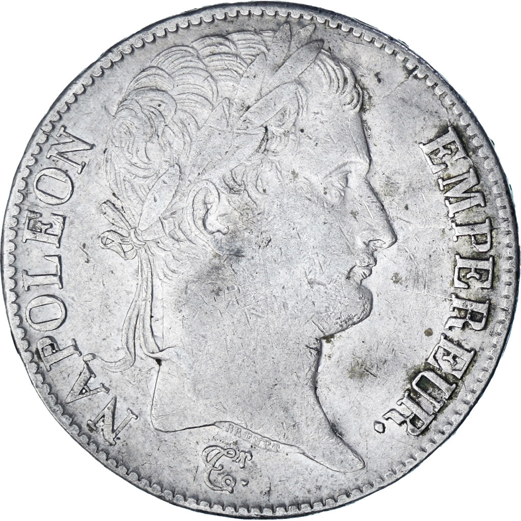 Monnaie, France, Napoléon I, 5 Francs, 1813, Perpignan, TTB, Argent