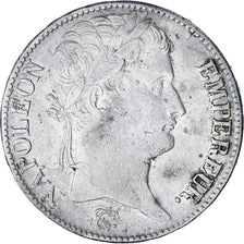 Monnaie, France, Napoléon I, 5 Francs, 1813, Perpignan, TTB, Argent