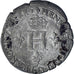 Moneta, Francia, Gros de Nesle, 1550, Paris, BB, Argento, Sombart:4456.