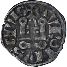 Moneta, Francia, Louis IX, Denier Tournois, 1226-1270, BB, Biglione