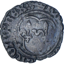 Francia, Louis XII, Denier Tournois, Lyon, Vellón, BC+