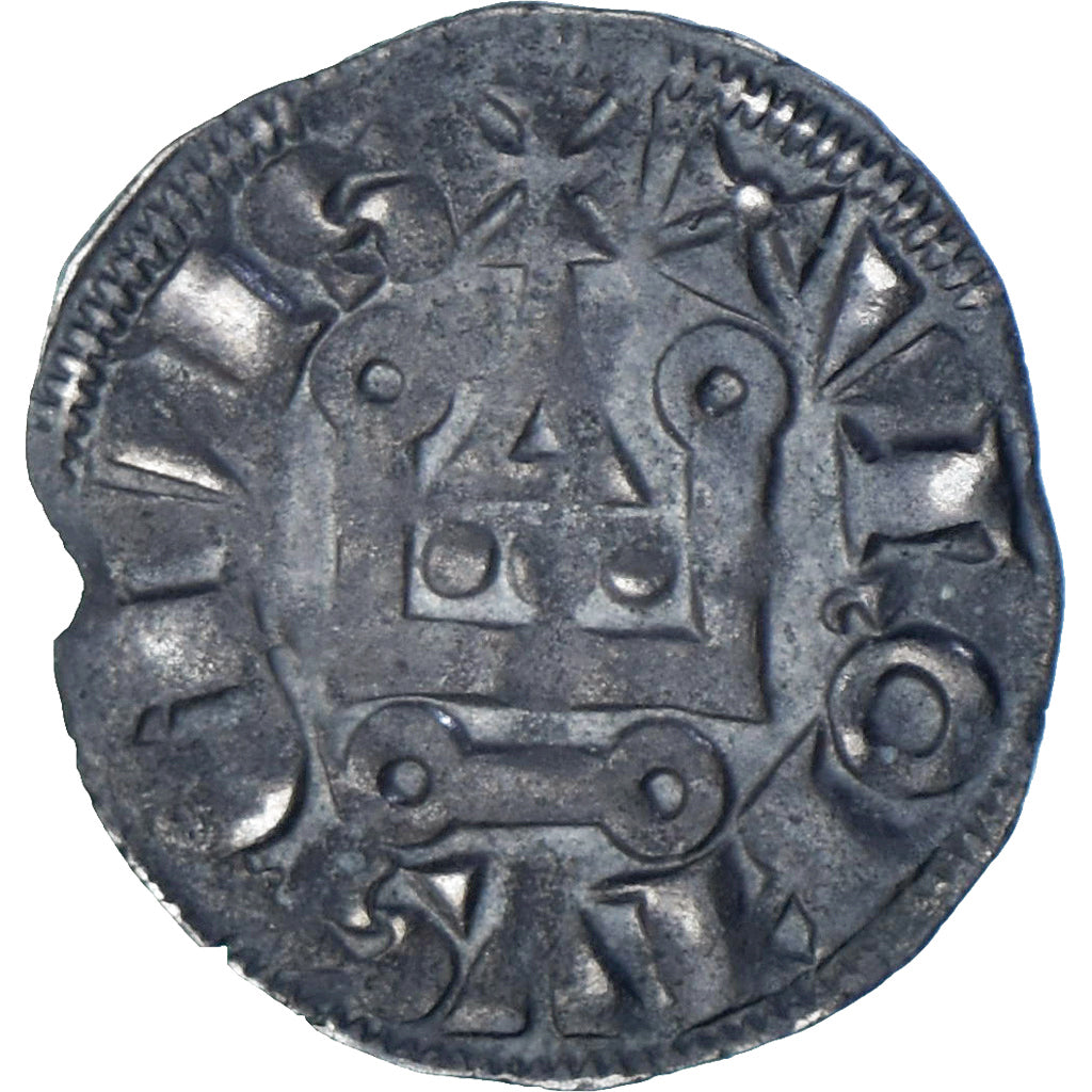 Monnaie, France, Philippe IV, Denier Tournois, TTB, Billon, Duplessy:223