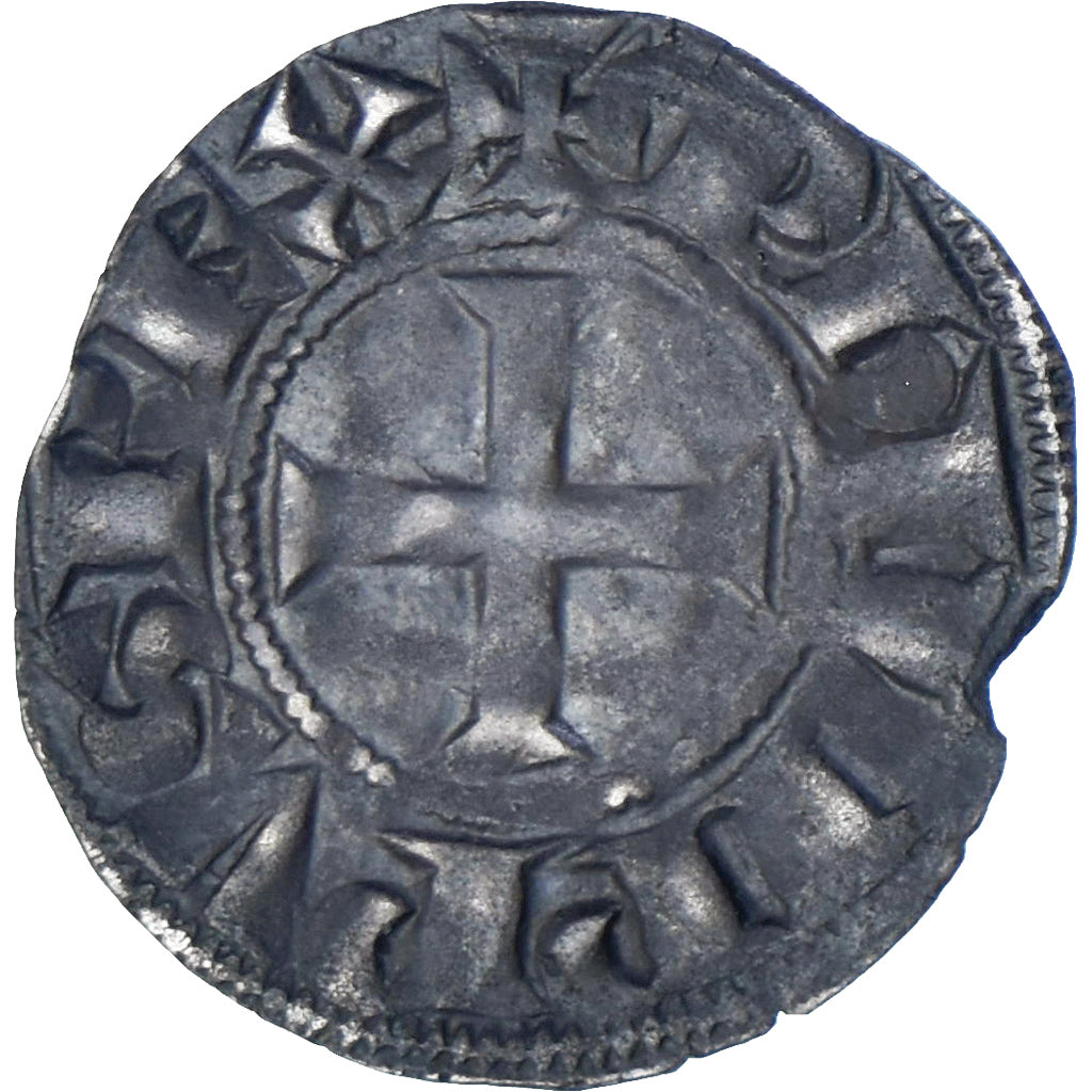 Monnaie, France, Philippe IV, Denier Tournois, TTB, Billon, Duplessy:223