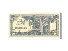 Banconote, Malesia, 10 Dollars, 1944, KM:M7c, Undated, SPL