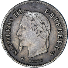 Coin, France, Napoleon III, Napoléon III, 20 Centimes, 1867, Strasbourg