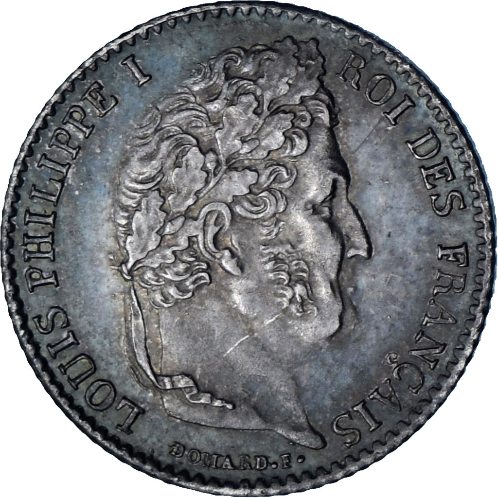 Moneta, Francia, Louis-Philippe, 1/4 Franc, 1832, Paris, SPL-, Argento