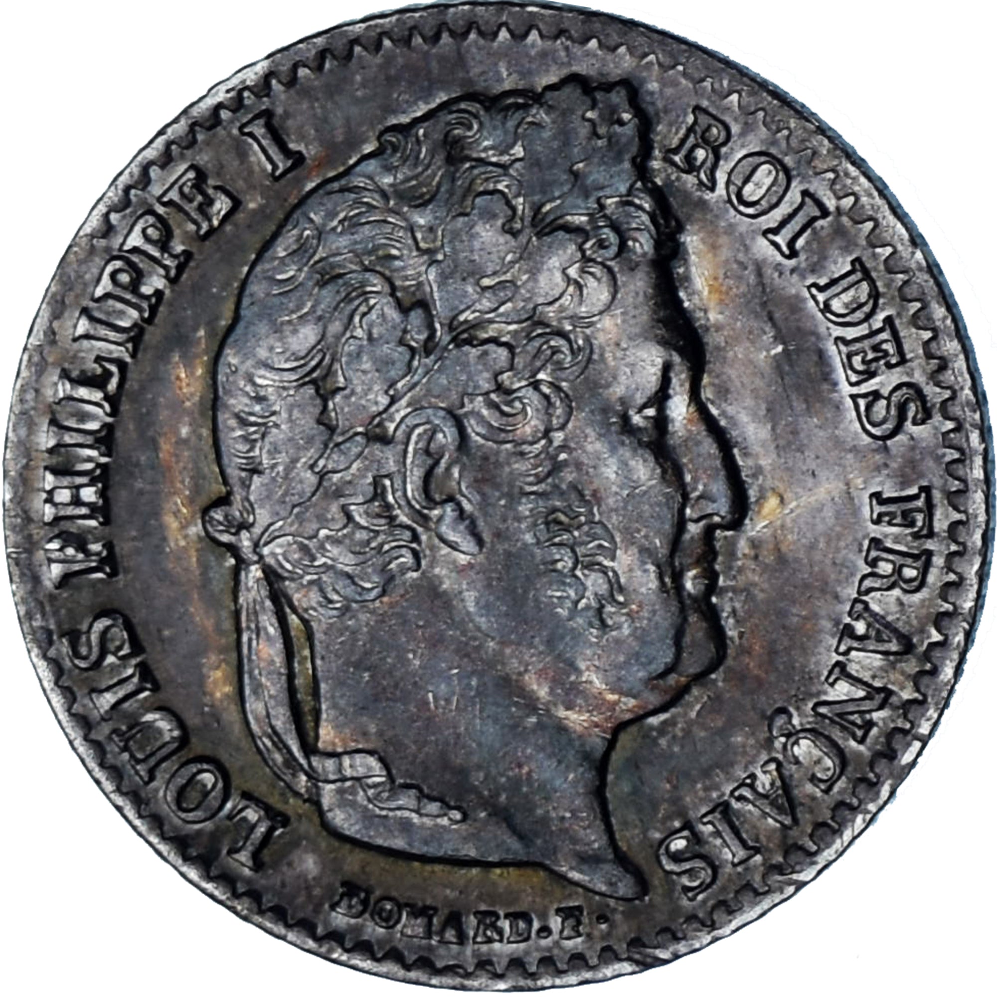 Münze, Frankreich, Louis-Philippe I, 1/4 Franc, 1841, Lille, VZ, Silber, Le