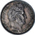 Moeda, França, Louis-Philippe, 25 Centimes, 1845, Rouen, MS(63), Prata