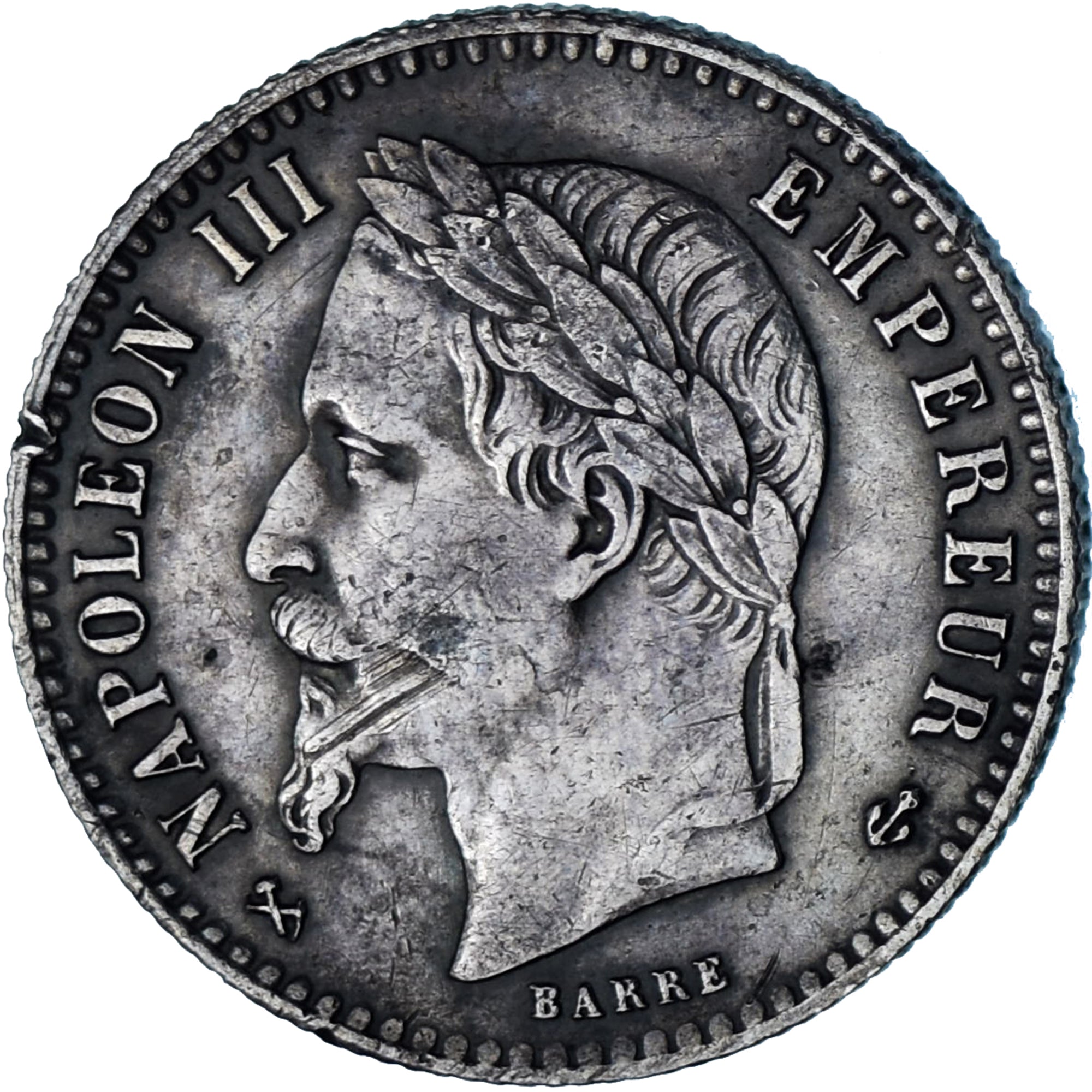 Coin, France, Napoleon III, Napoléon III, 50 Centimes, 1864, Bordeaux