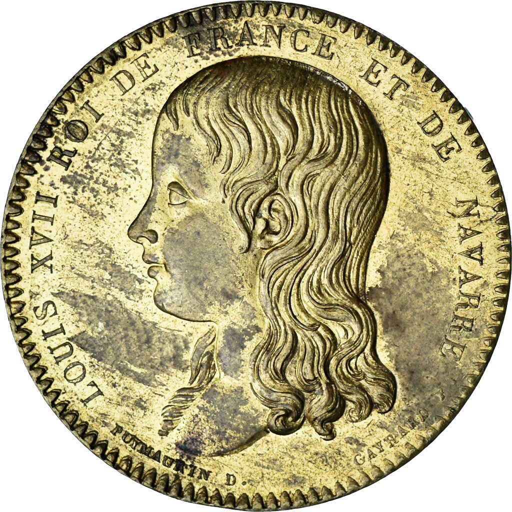 Francia, ficha, Louis XVII, Série Métallique des Rois de France, History