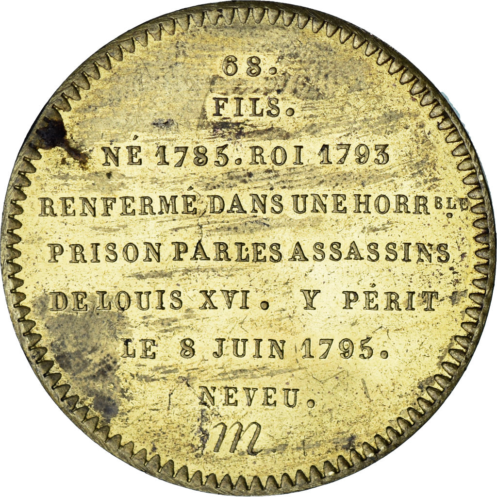 Francia, ficha, Louis XVII, Série Métallique des Rois de France, History