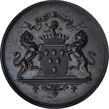France, Medal, La Chapelle Notre-Dame-de-la-Serrée, 1855, Le Saché.