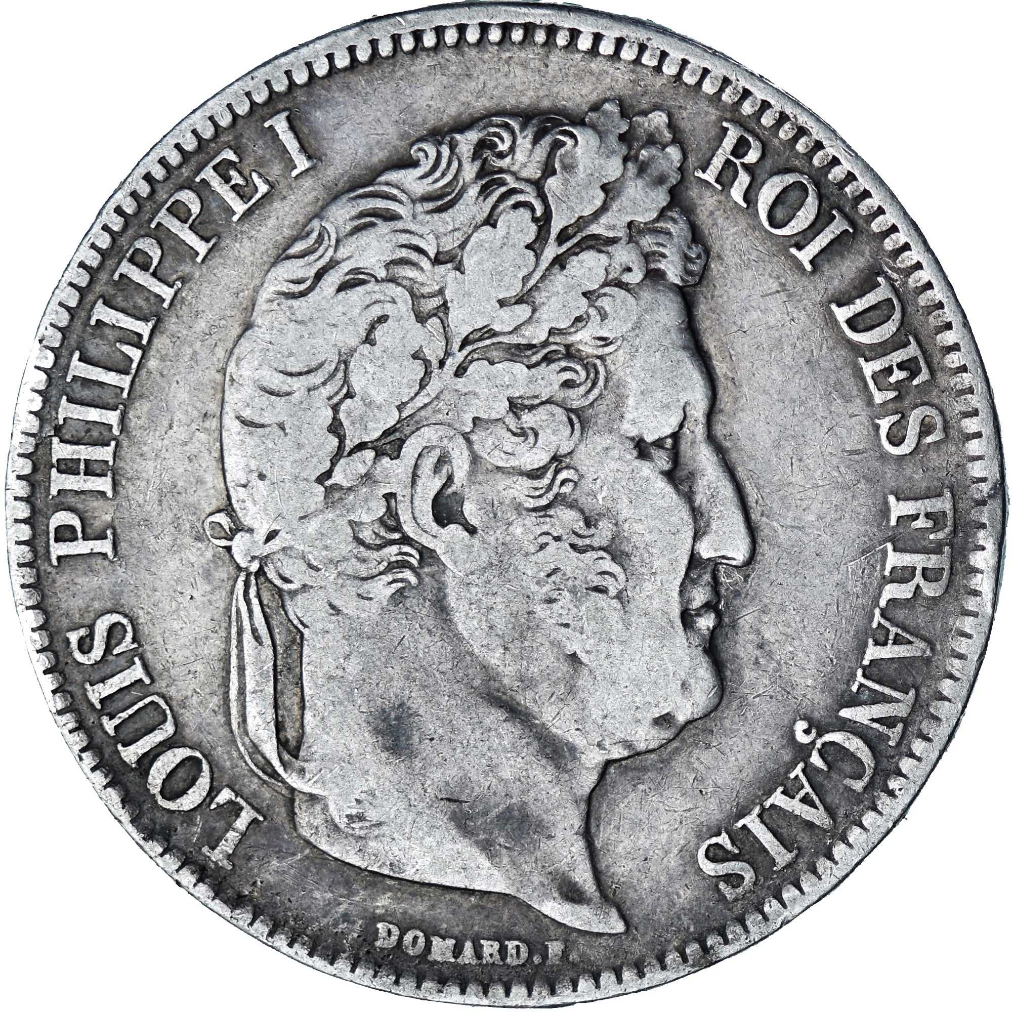 Coin, France, Louis-Philippe, 5 Francs, 1832, Perpignan, VF(20-25), Silver