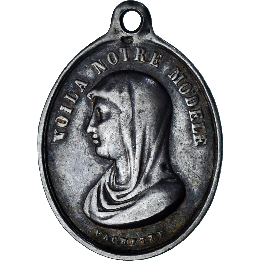 Francia, medalla, Allons au Ciel, Voilà notre modèle, Religions & beliefs