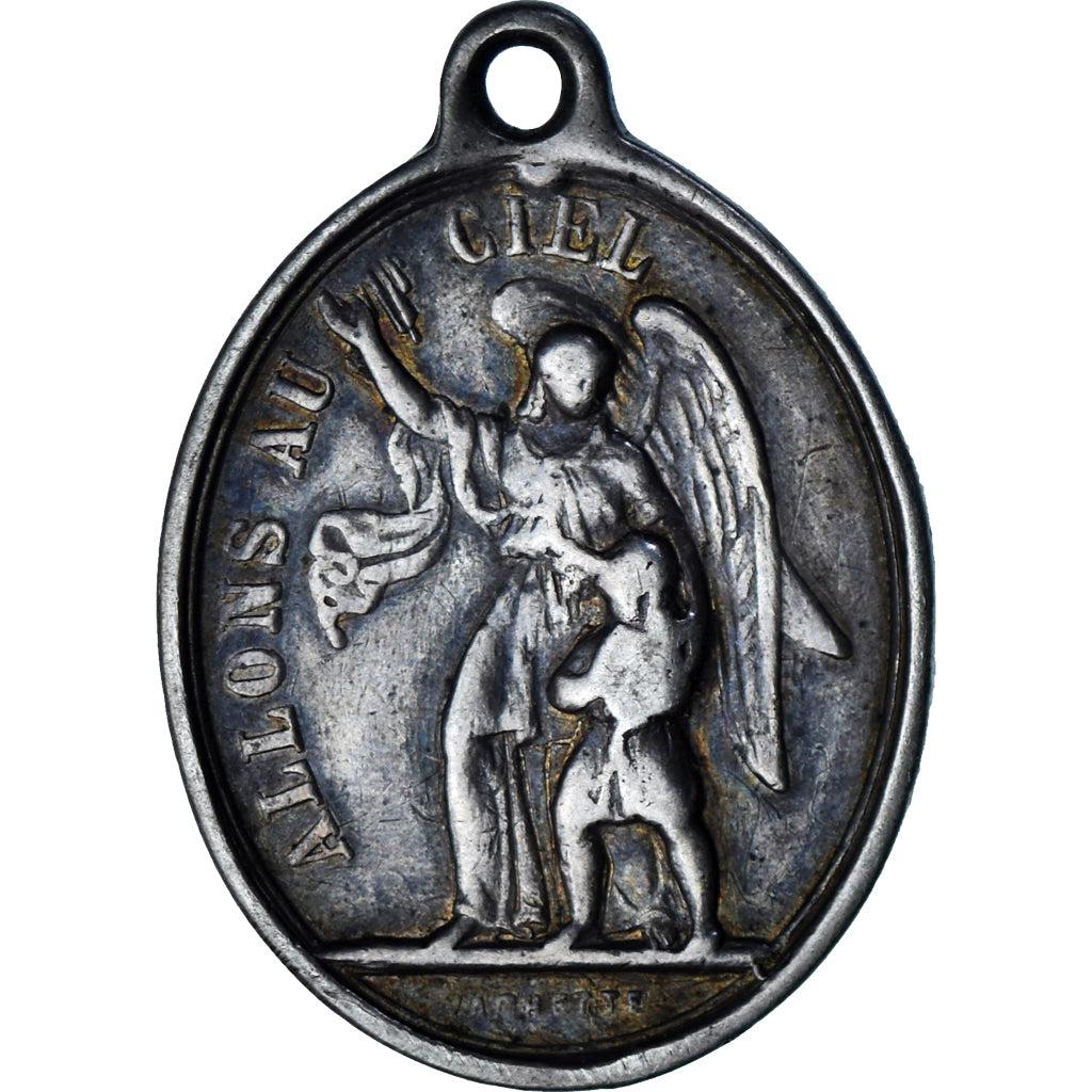 Francia, medalla, Allons au Ciel, Voilà notre modèle, Religions & beliefs