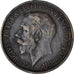 Coin, Great Britain, George V, 1/2 Penny, 1918, EF(40-45), Bronze, KM:809
