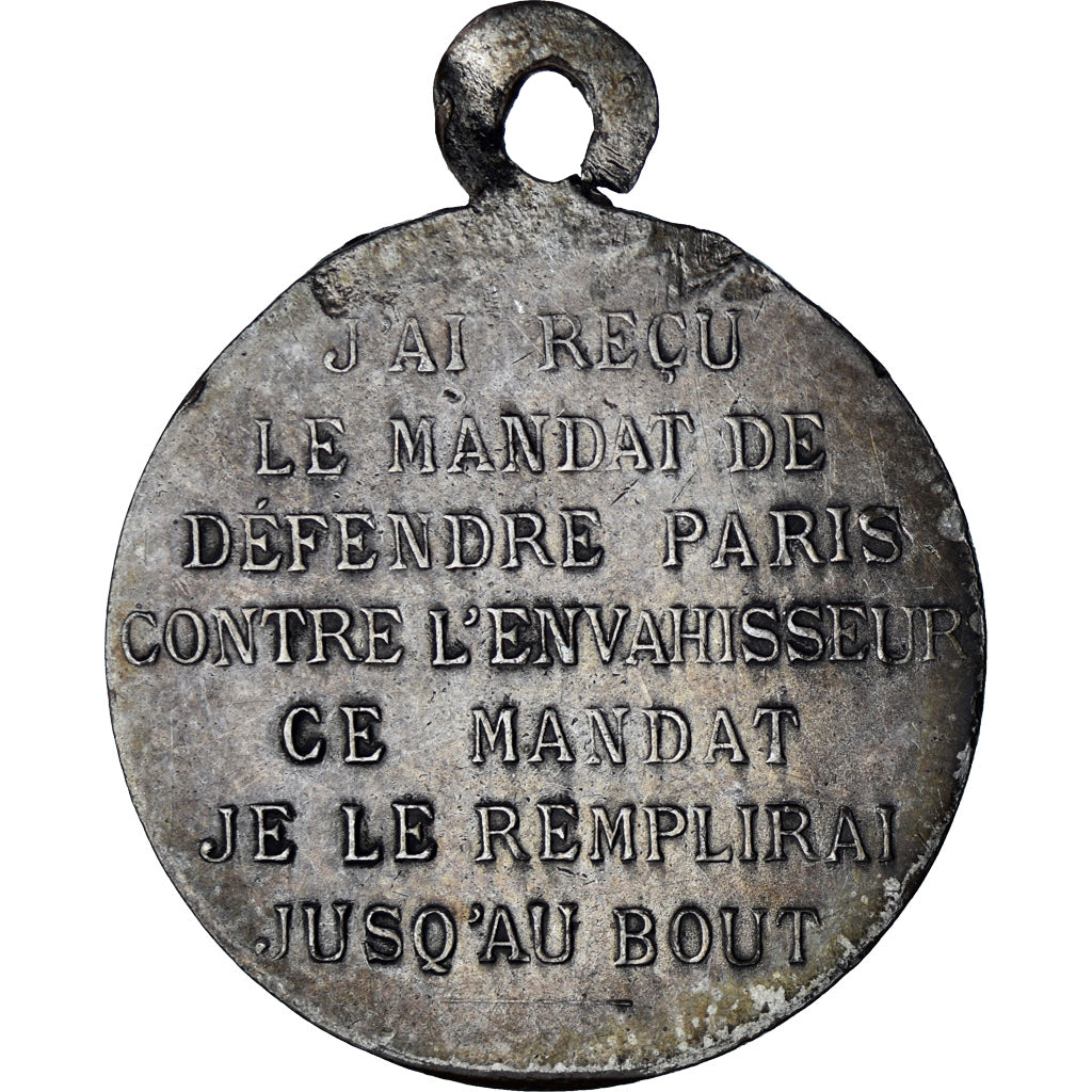 Frankreich, Medaille, Au Défenseur de Paris, Gallieni, WAR, 1916, Lamourdedieu