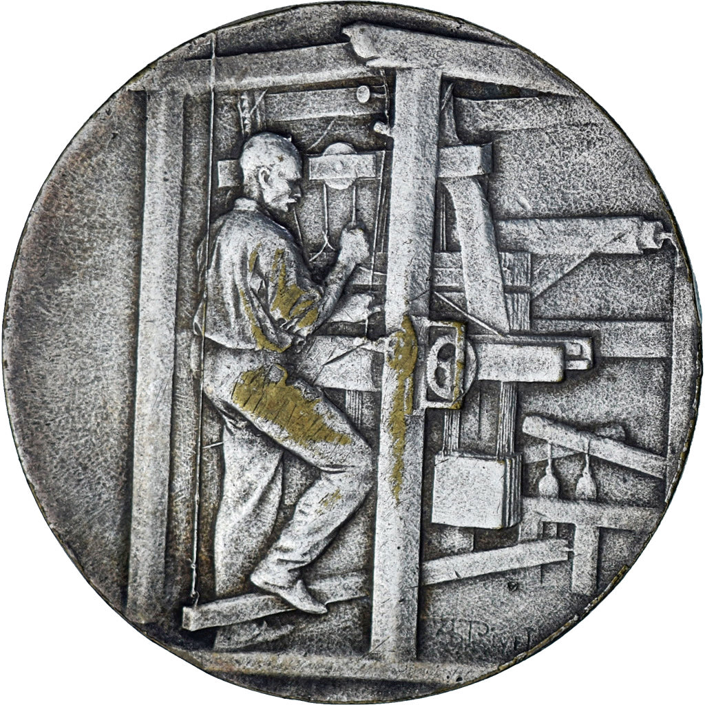 France, Médaille, Association Générale des tissus et des matières textiles