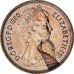 Coin, Great Britain, Elizabeth II, 2 New Pence, 1980, MS(63), Bronze, KM:916