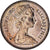 Coin, Great Britain, Elizabeth II, New Penny, 1980, MS(63), Bronze