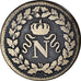 Coin, France, Napoleon I, Decime, 1814, Strasbourg, VF(30-35), Bronze, KM:700