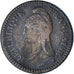 Moneda, Francia, Dupré, Decime, AN 8/5, Bordeaux, BC+, Cobre, Le Franc:F.129