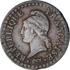 Munten, Frankrijk, Dupré, Centime, AN 7, Paris, FR, Bronzen, KM:640.1