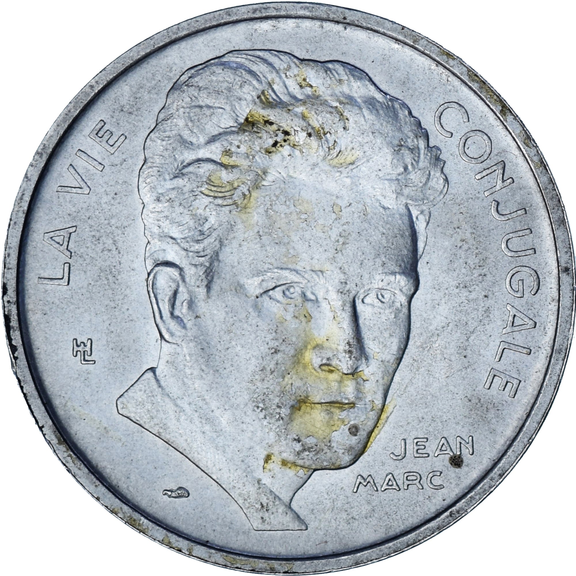 Frankreich, betaalpenning, La Vie Conjugale, Arts & Culture, 1963, SS+