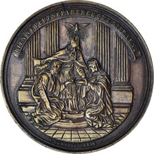 Francia, medaglia, Noces, Mariage, Religion, 1868, Schmitt, BB+, Bronzo