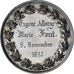 France, Medal, Médaille de mariage, 1875, MS(63), Silver