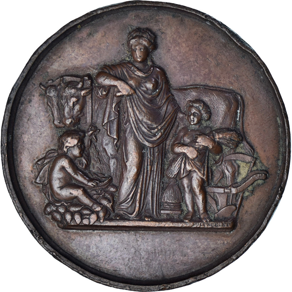 Francja, medal, Offert par Mr Frémont, Préfet de l'Eure, 1889, EF(40-45)