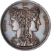 França, medalha, Napoléon Ier, Heur et Malheur, Gayrard, MS(60-62), Bronze
