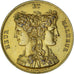 Francia, medalla, Napoléon Ier, Heur et Malheur, Gayrard, MBC+, Bronce dorado