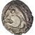Moeda, Aulerci Eburovices, Hémistatère "au sanglier", 1st century BC, Evreux