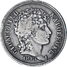 Coin, ITALIAN STATES, NAPLES, Joachim Murat, 2 Lire, 1813, Naples, VF(30-35)