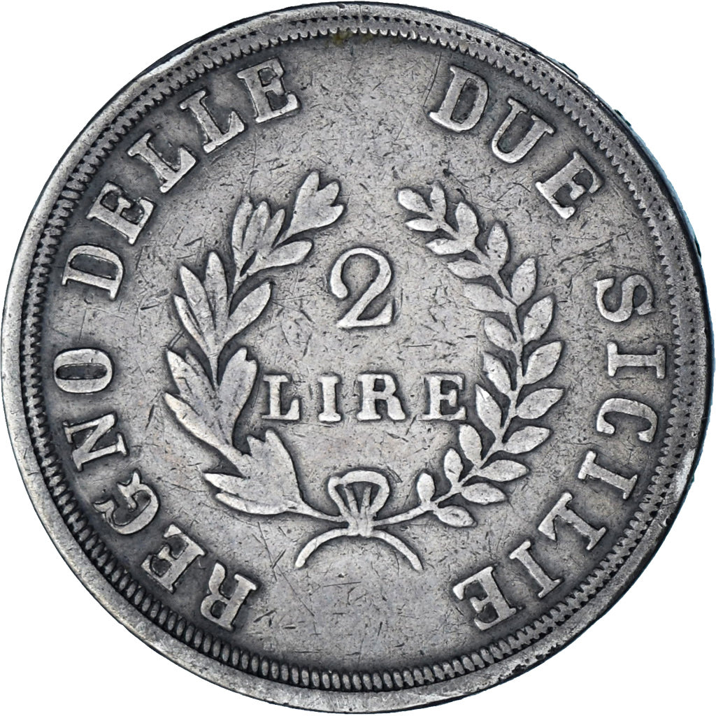 Coin, ITALIAN STATES, NAPLES, Joachim Murat, 2 Lire, 1813, Naples, VF(30-35)