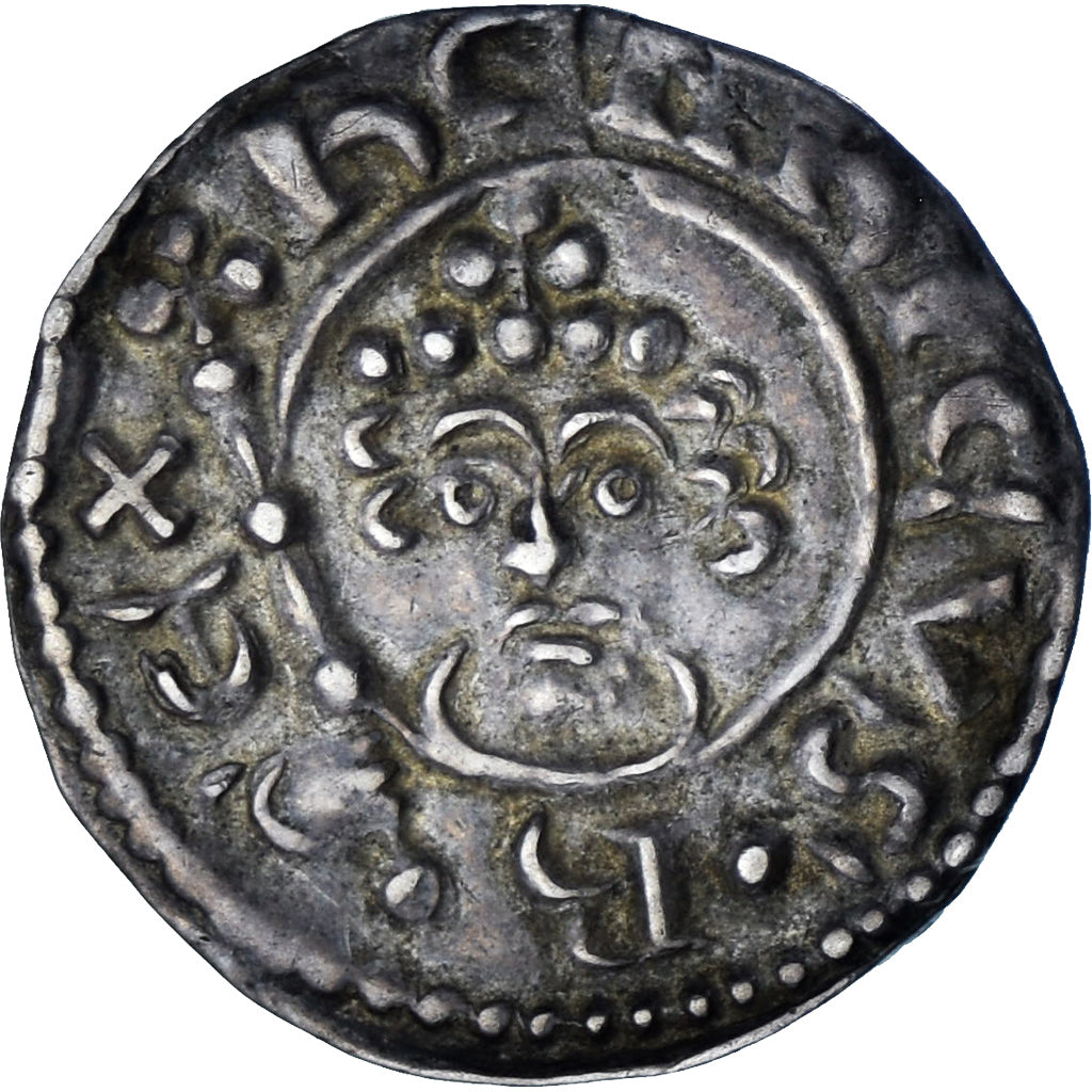 Coin, Great Britain, Henry II, Penny, Osbern, London, AU(50-53), Silver