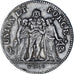 France, 5 Francs, Union et Force, AN 8, Bayonne, Silver, EF(40-45)