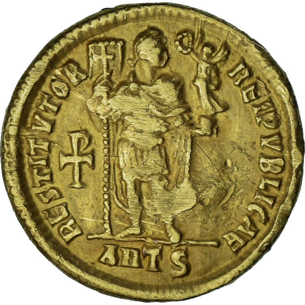 Coin, Valentinian I, Solidus, 364-375, Antioch, EF(40-45), Gold, RIC:2d