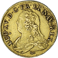 Coin, France, Louis XV, Louis d'or aux lunettes, Louis d'Or, 1730, Paris
