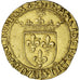 France, François Ier, Ecu d'or, Lyon - Lugdunum, Gold, AU(50-53), Duplessy:775