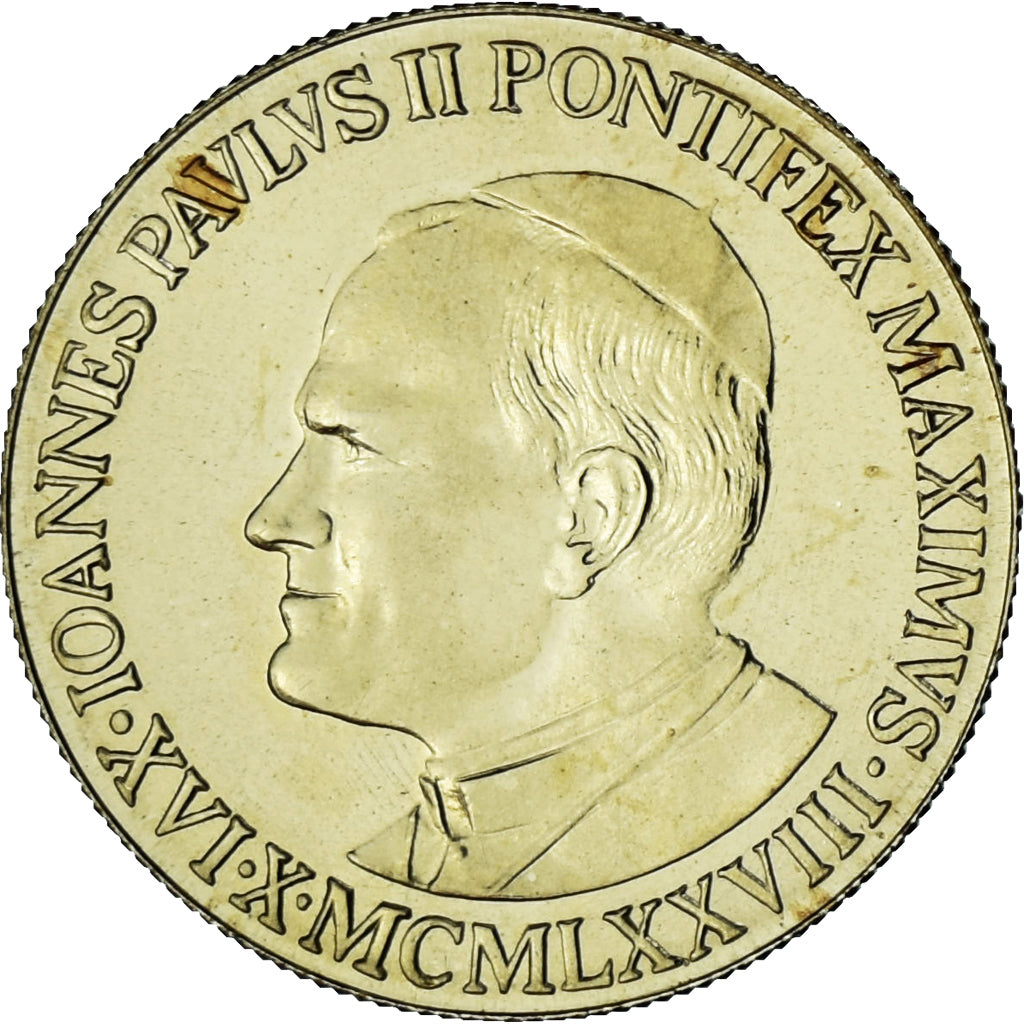 Watykan, medal, Pape Jean Paul II, 1981, MS(65-70), Złoto