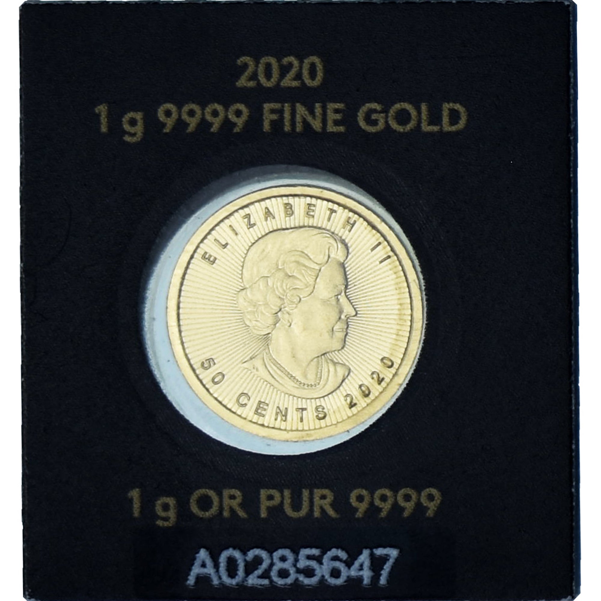 Coin, Canada, Elizabeth II, 50 Cents, 2020, Royal Canadian Mint, MS(65-70), Gold