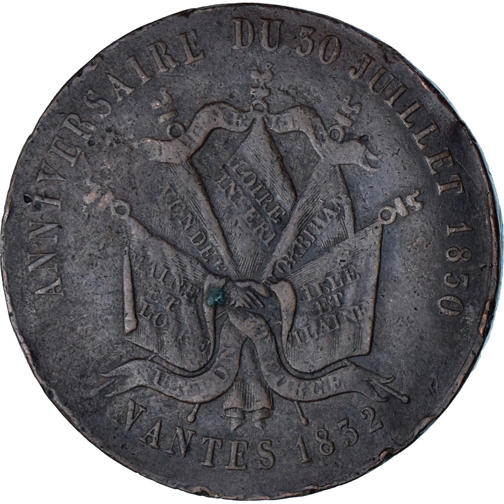 Frankreich, Medaille, Louis-Philippe, Module de 5 Francs, Anniversaire du 30