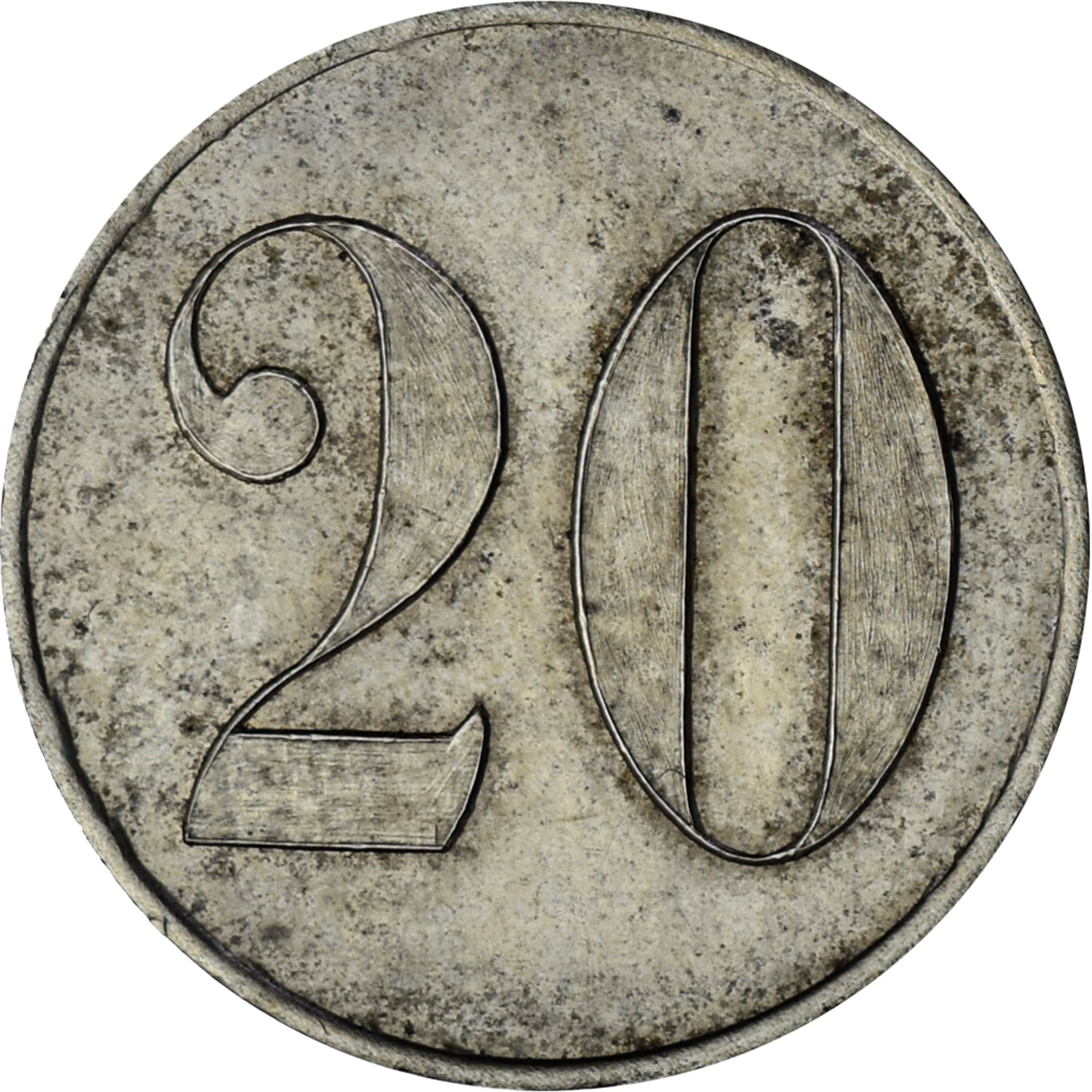 token, Switzerland, Grange Canal, Genève, Token, AU(50-53), Copper-nickel