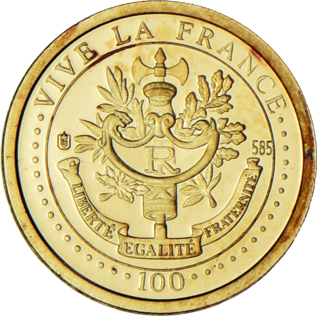 France, Medal, Napoléon Bonaparte, History, 2009, MS(65-70), Gold